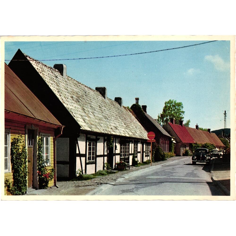 Bastad Agardgsgatan‎ Sweden Postcard Unposted